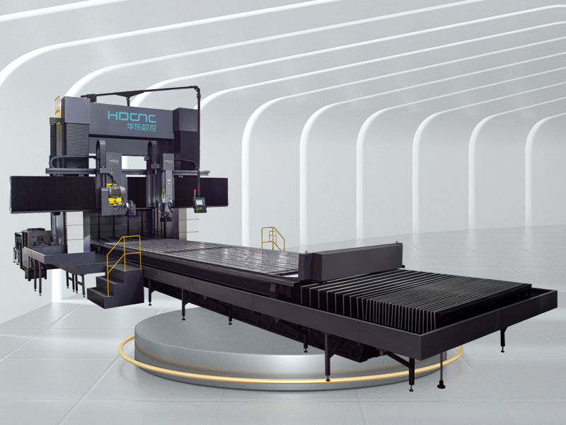 动梁式数控龙门导轨磨床